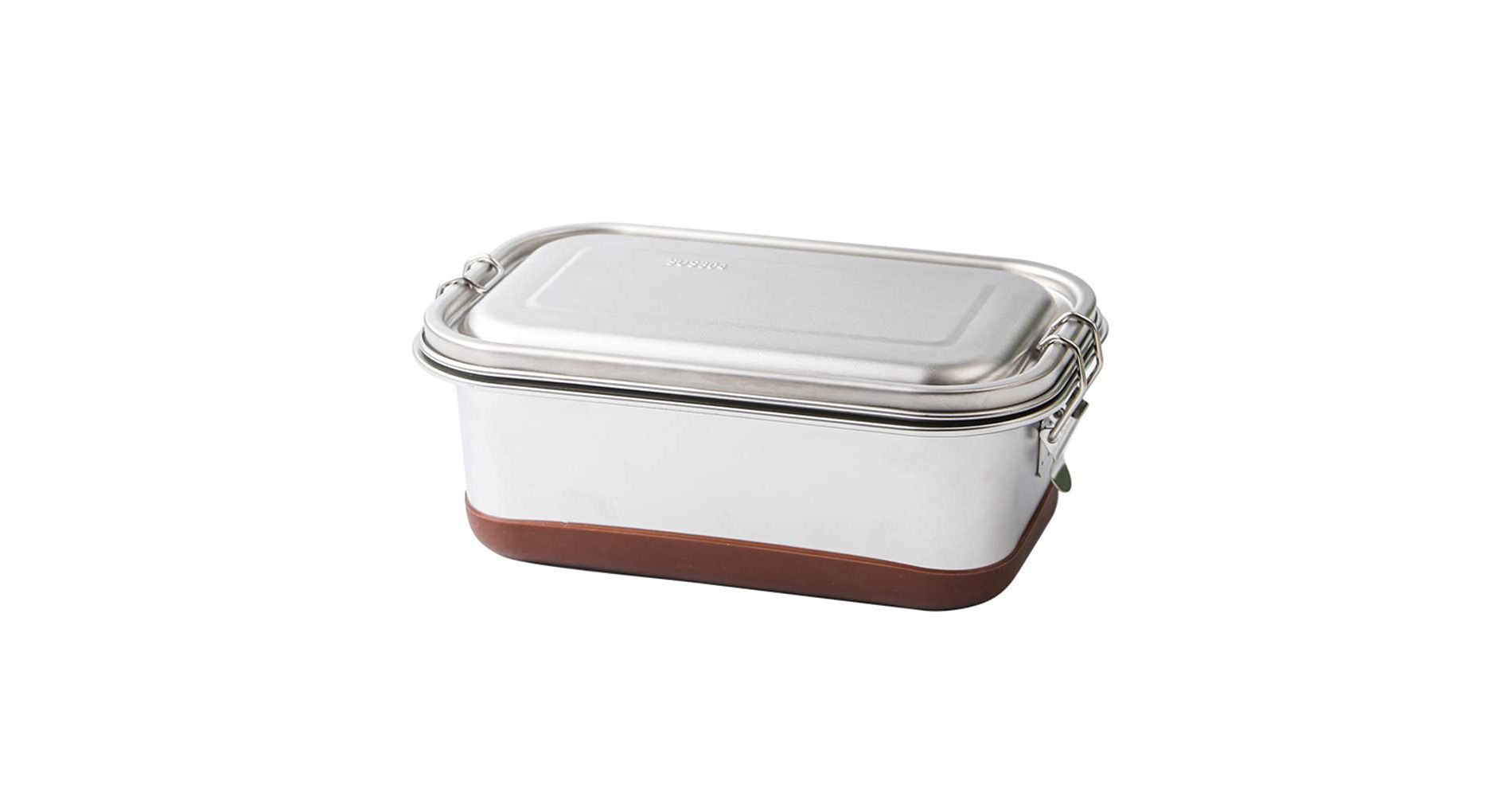 Stainless Steel Bento Box for Adults, 1200ml Double-Layer Leak-Proof Lunch Container