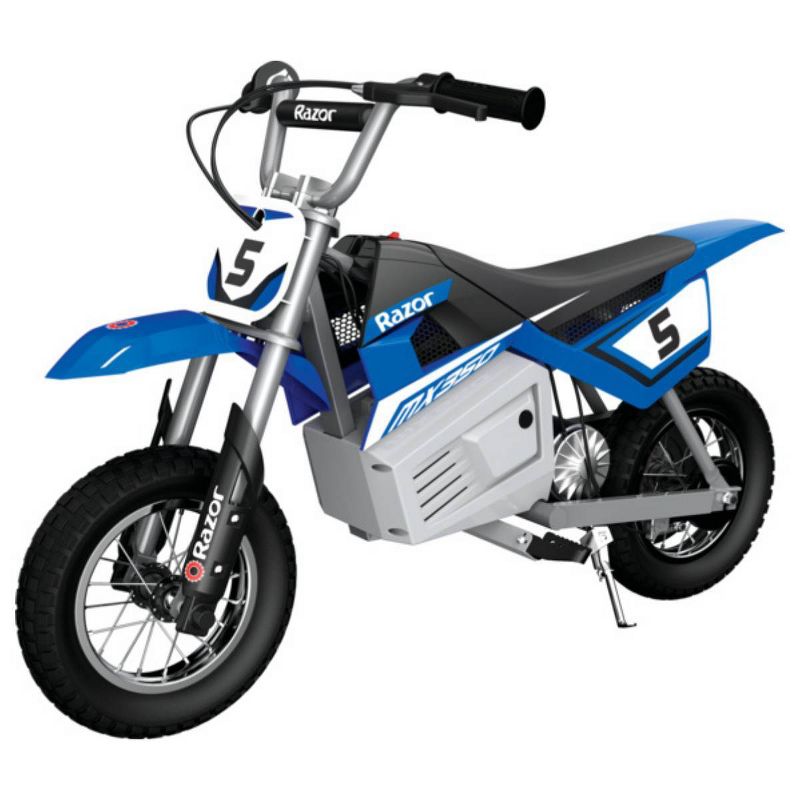 Razor 24V MX350 Dirt Rocket Electric Powered Ride-On Bike - Blue, 1 of 13