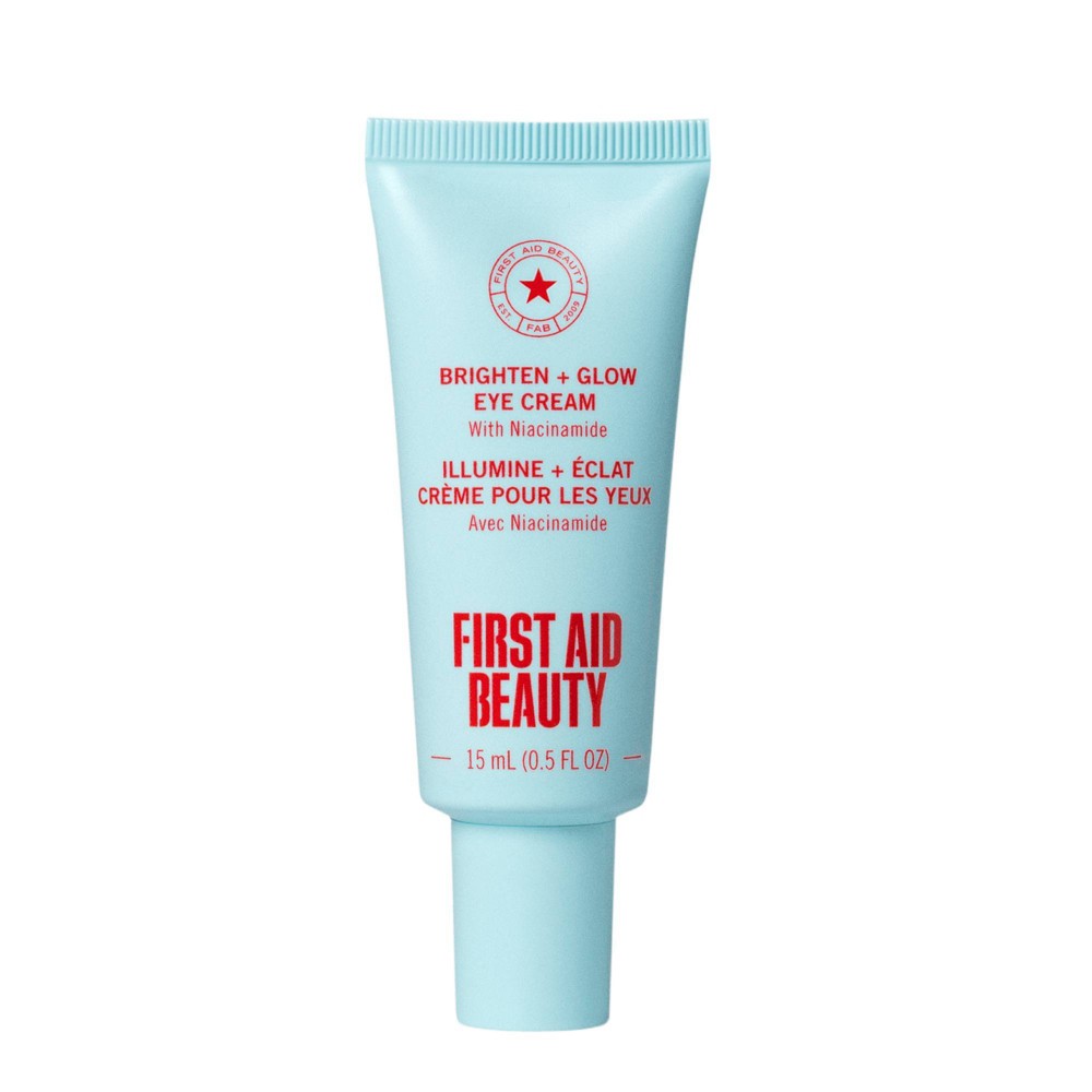FIRST AID BEAUTY Brighten + Glow Eye Cream with Niacinamide - 0.5oz - Beauty Studio