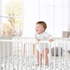 Sweet Jojo Designs Boy Girl Unisex Gender Neutral Baby Fitted Crib Sheet Fox Black and White - 2 of 4