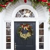 Faux 34" Pine Needle/Cones, Ornaments & Ribbon Wreath - FXP1099 - Multiclored - Safavieh - 2 of 4