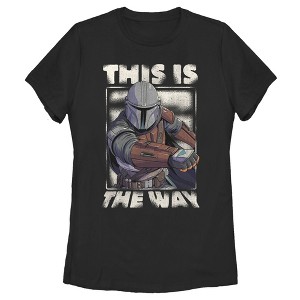 Women's Star Wars The Mandalorian This Is The Way Mando T-Shirt - 1 of 3