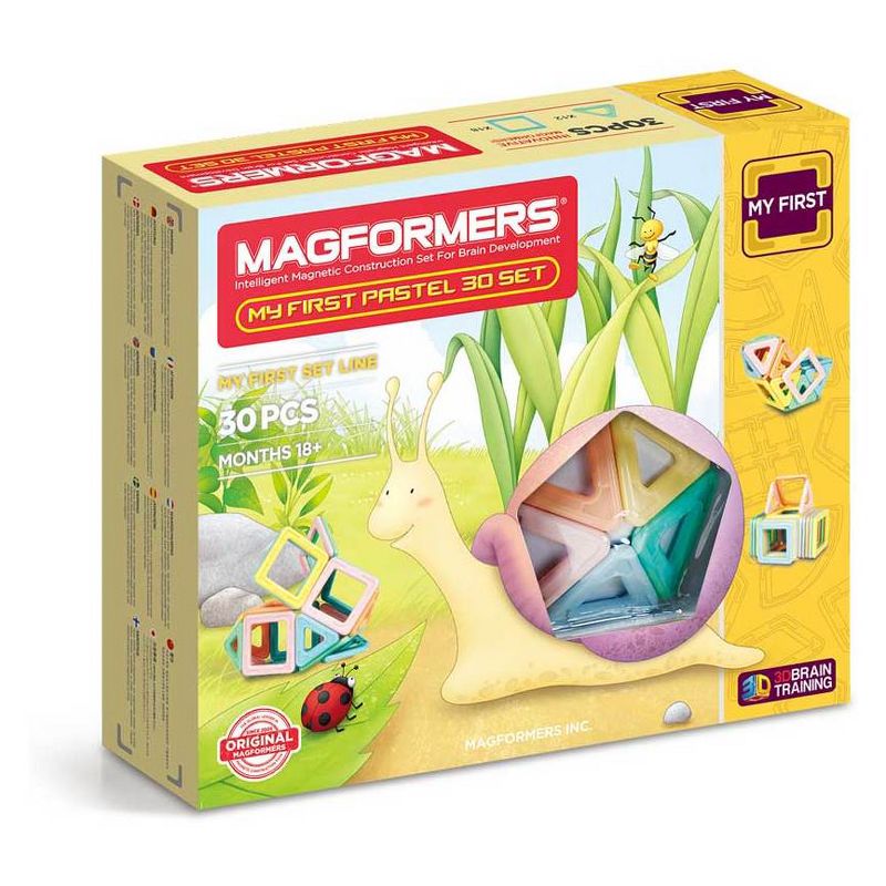 Magformers My First Pastel Building Set - 30pc, 1 of 11