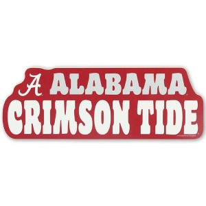 NCAA Alabama Crimson Tide Chunky Block Wood Wall Art - 1 of 4