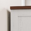 Farmhouse 53.5'' Buffet Cabinet with Storage, 36'' Tall Wood Rustic Sideboard with 3 Drawer, Coffee Bar for Dining Room, Kitchen, Living Room, White - 3 of 4
