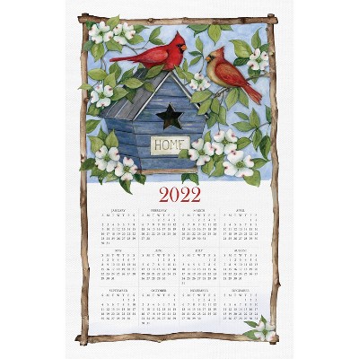 2022 Calendar Towel Spring Cardinals - Willow Creek Press