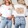Simply Sage Market Women's Fall Babe Star - Bonfires Pumpkins Sweaters Colorful Front and Back Short Sleeve Graphic Tee - 2 of 4