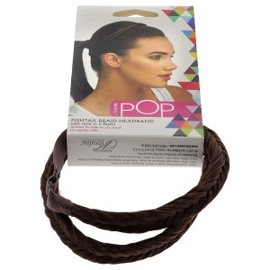 Pop Fishtail Braid Headband - R6 30H Chocolate Copper by Hairdo for Women - 1 Pc Hair Band - 1 of 2
