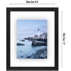 Americanflat Floating Picture Frame with polished glass - Horizontal and Vertical Formats for Wall - Horizontal and Vertical Formats for Wall - 2 of 4