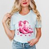 Simply Sage Market Women's Coquette Valentine Boots Short Sleeve Graphic Tee - 2 of 4