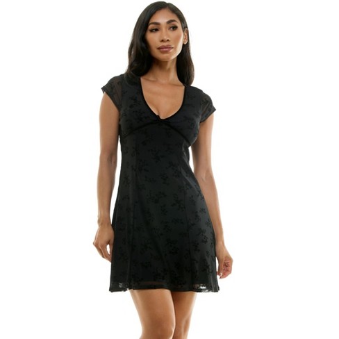 Black dress target juniors best sale