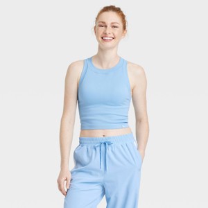 Women's Ribbed Seamless Support Tank Top - JoyLab™ - 1 of 3