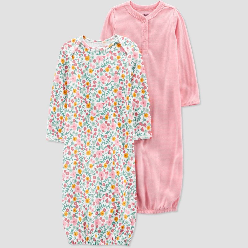 Carter's Just One You® Baby Floral Layette Registry Set - Pink, 1 of 14