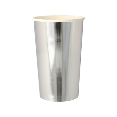 Meri Meri Silver Highball Cups