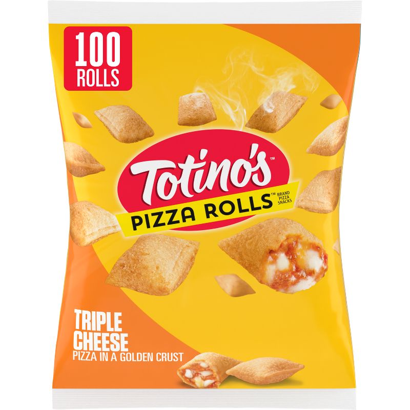 Totino&#39;s Frozen Pizza Rolls Triple Cheese - 100ct, 1 of 9