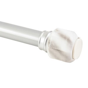 Cameo Adjustable Shower Curtain Rod 42” -72”, Spring tension Stainless Steel Telescoping Rod, Heavy Duty, Rust Resistant - 1 of 4