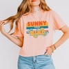 Simply Sage Market Women's Sunny State Of Mind Short Sleeve Relaxed Fit Cropped Tee - 2 of 3
