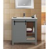 Saint Birch Ceramic Single Bathroom Vanity Top With Sink 1 Hole - 2 of 4