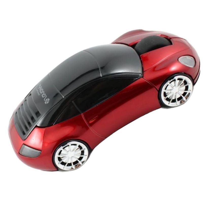 SANOXY 2.4GHz Wireless Car Shape Optical Mouse USB Receiver, 2 of 4