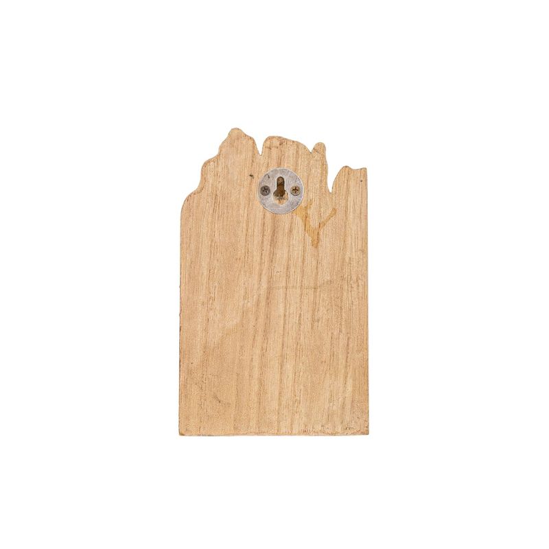 Rustic Wall Hook Natural Wood & Metal by Foreside Home & Garden, 5 of 10