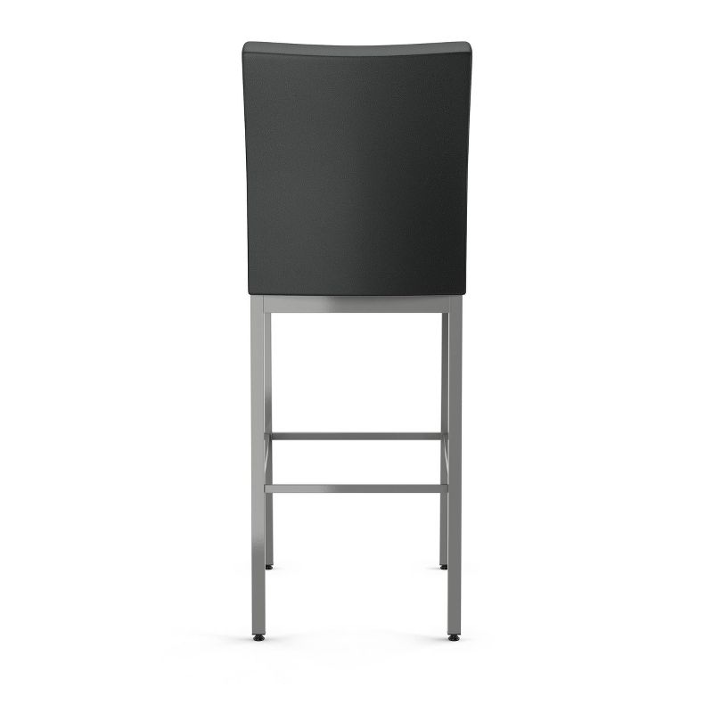 Amisco Perry Upholstered Barstool Black/Gray, 5 of 8
