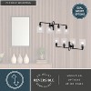 VAXCEL Bellwood Traditional Bathroom Vanity Lighting Fixture, Clear Seeded Bell Glass Shade - 4 of 4