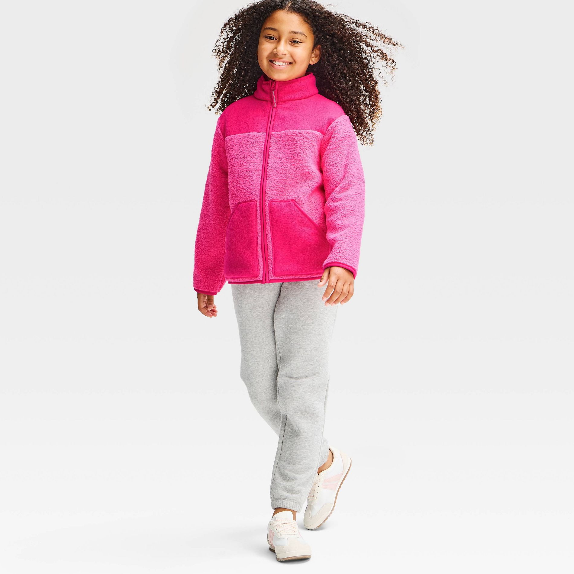Girls' Fleece Jacket - Cat & Jack™