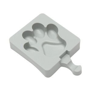 Unique Bargains Popsicles Mould Bears Paw Shape Comes with 20 Stick Hand Washable 3.74"x5.71" 1 Pc - 1 of 4