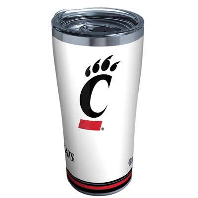NCAA Cincinnati Bearcats 20oz Arctic Stainless Steel Tumbler