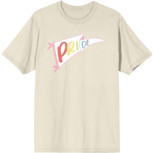 Pennant Men's Natural T-Shirt - 1 of 3