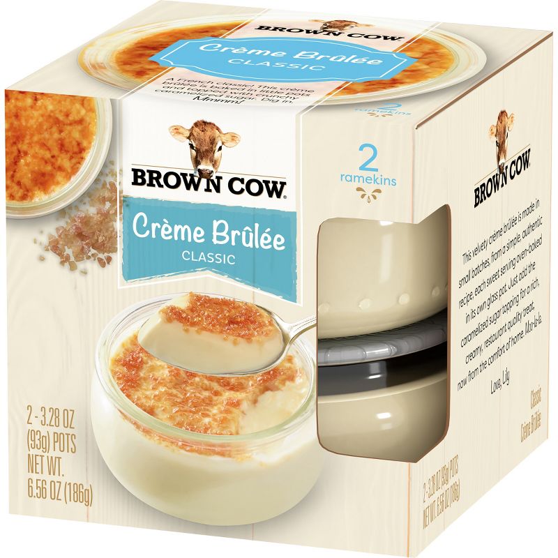 Brown Cow Single Serve Cr&#232;me Br&#251;l&#233;e Dessert - 6.56oz/2ct, 5 of 11