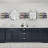 Sorbus Wall-Mount Towel Rack - Great for Organizing Rolled Bath Towels, Washcloths, Linens (Holds 12) - 2 of 4