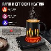 FAAYFIAN Coffee Mug Warmer with 3 Temp Settings & Auto Shutoff, Waterproof Cup Warmer for Desk with Non-Slip Base, Mom Gifts for Mother¡¯s Day - 2 of 4