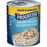 Progresso Gluten Free Rich & Hearty Creamy Roasted Chicken Wild Rice Soup - 18.5oz