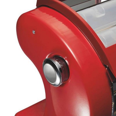 Hamilton Beach Red Electric Stainless Steel Pasta Maker