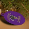Whittier College Poets Logo Aluminum Holiday Christmas Tree Ornament - 4 of 4