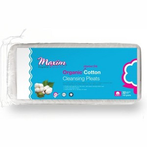 Maxim Organic Cotton Cleansing Pleats 32 Ct, CASE OF 12 - 1 of 3