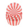 Unique Bargains Stripes Print Disposable Baking Cups Greaseproof Paper 1.97"x1.18" 100 Pcs - 3 of 4