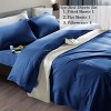 LISM 6 Piece Microfiber Sheet Set,Luxury Egyptian Sheet Fits 18-24" Deep Pocket Mattress - 2 of 4