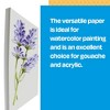 Sax Watercolor Paper, 9 x 12 Inches, 90 lb, Natural White, 100 Sheets - 4 of 4