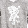 Boys' - Paw Patrol - Chase Christmas Bells Graphic Long Sleeve Fleece Sweatshirt - 2 of 4