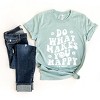 Simply Sage Market S.W.Smiley Makes You Happy Smiley Face Short Sleeve Tee - 3 of 4