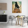 Stupell Industries Black Lab W. Vintage Sign Canvas Wall Art - 2 of 4