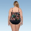 Aqua Green, Women's Triple Tier Tankini - 3 of 3