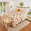 The Lakeside Collection Sunflower Gnomes Quilt Ensemble - Full/Queen Quilt - 3 of 4