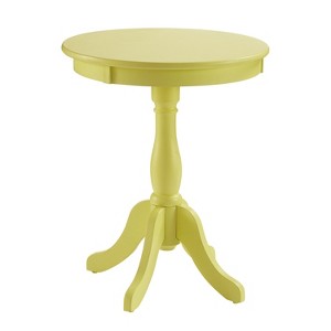 Sara Round Table Buttercup Yellow - Powell Company