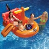 Swimline 62" Inflatable Galleon Raider Pirate Ship Floating Toy - Orange/Red - image 2 of 3