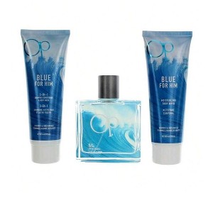 OP Blue by Ocean Pacific, 3 Piece Gift Set for Men - 1 of 1
