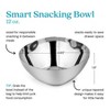 Ahimsa 12oz Stainless Steel Smart Snacking Bowl - 2 of 4