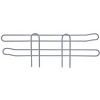 Quantum Storage Systems Side Ledge, 14"D X 4"H, Gray Epoxy Antimicrobial Finish - 2 of 2